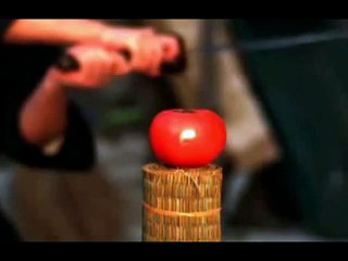 # Awesome- Slow Motion of Sharp Knife