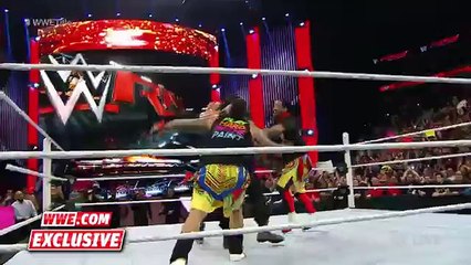 Roman Reigns celebrating his victory _ Entertainment videos