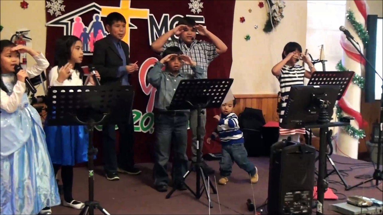 Dec 2015 Christmas presentation by MCF Kids & Gathering Church Kids Band "Reborn".