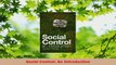 Read  Social Control An Introduction EBooks Online