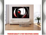 Canvas Picture - 3 Piece - Total size: Width 65(165cm) Height 433(110cm) wall art print - Completely