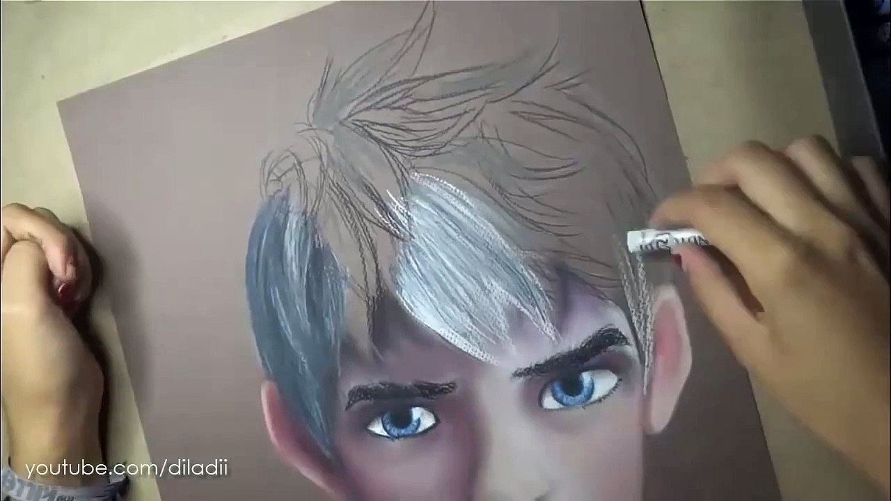 Speed Drawing: Jack Frost | Diana Díaz