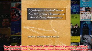 Psychophysiological States The Ultradian Dynamics of MindBody Interactions 80