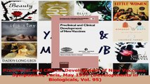 PDF Download  Preclinical and Clinical Development of New Vaccines Symposium Paris May 1997 Read Full Ebook