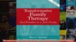 Transformative Family Therapy Just Families in a Just Society