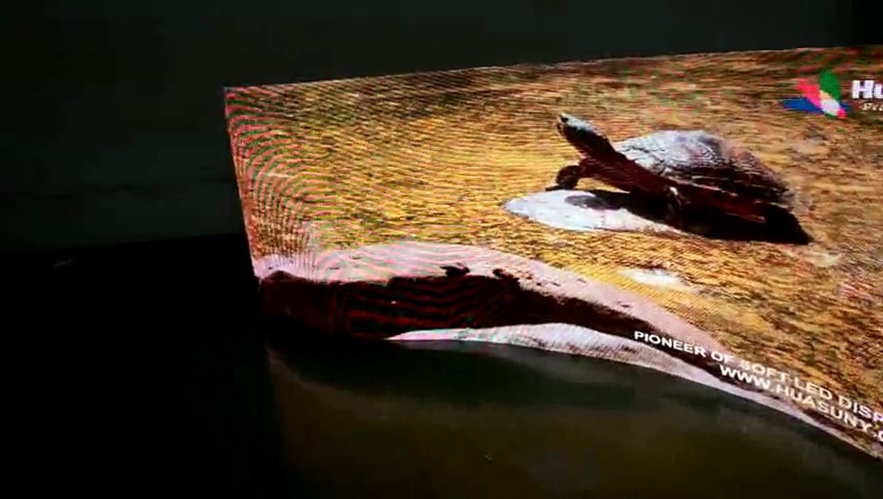 Curved LED Curtain Flexible LED Screen P4 Galaxias-4