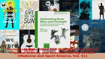 PDF Download  Optimizing Bone Mass and Strength The Role of Physical Activity and Nutrition during PDF Full Ebook