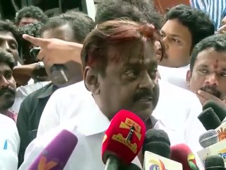 Vijayakanth controversy comments on Reporters toop toop