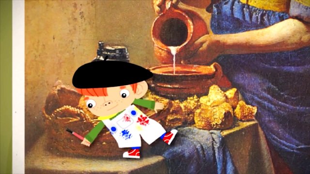 Развивающий мультфильм для малышей Маленький Художник 6, картины и искусство для самых мал