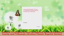 PDF Download  General Principles of Law as Applied by International Courts and Tribunals Grotius Read Full Ebook