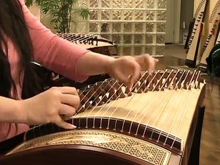 古筝  月琴  Guzheng Solo  Moon Lute  - Sound of China Guzheng Basic Tutorial