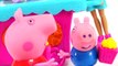Peppa Pig e George Compram Pipoca da Polly Pocket! Em Português. Novelinha Brinquedos Peppa Pig Toys