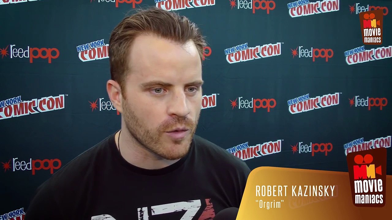 Warcraft | Robert Kazinsky on the upcoming movie (2016) NYCC