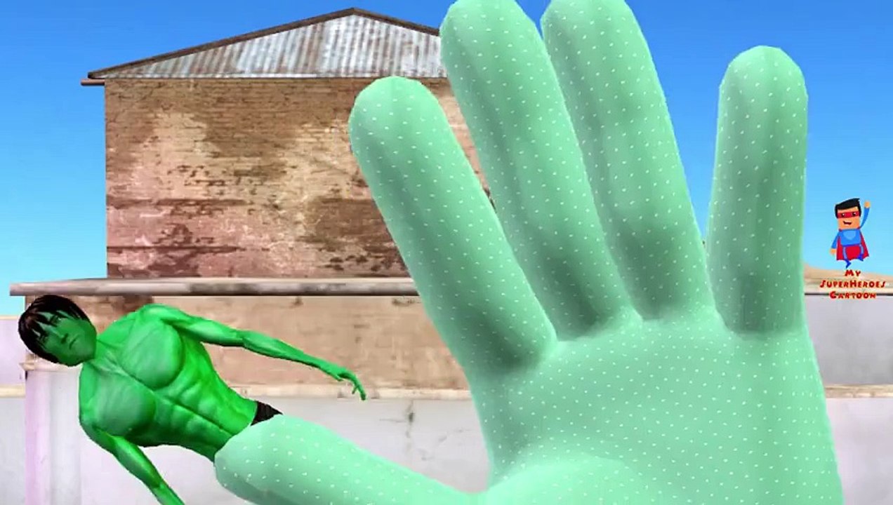 Hulk Cartoon Finger Family Nursery Rhymes | Superheroes daddy finger song