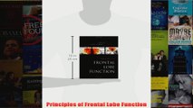 Principles of Frontal Lobe Function