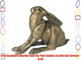 Frith Sculpture Heather Hare By Paul Jenkins In Cold Cast Bronze - S140