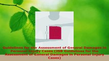 Read  Guidelines for the Assessment of General Damages in Personal Injury Cases JSB Guidelines Ebook Free