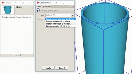 SketchUP สร้าง ต่อตรง เลือกขนาดได้ Dynamic Components