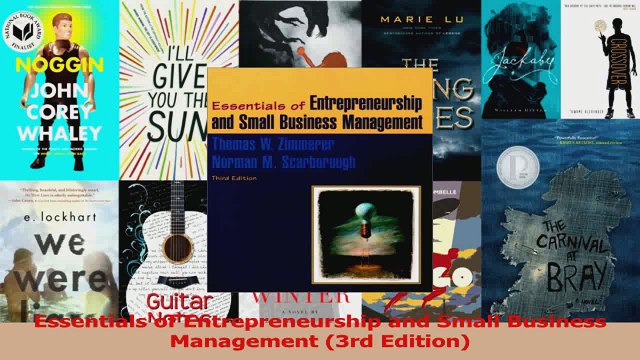 PDF Download Essentials of Entrepreneurship and Small Business Management 3rd Edition Read Online