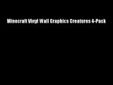 Minecraft Vinyl Wall Graphics Creatures 4-Pack