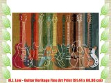 M.J. Lew - Guitar Heritage Fine Art Print (91.44 x 60.96 cm)