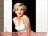 Marilyn Monroe The Most Beautiful Woman in the World Canvas Wall Art Print 5 Stars Gift Startonight