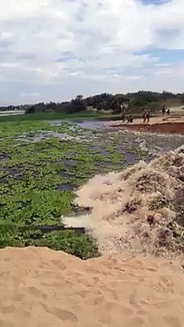 Rompimento de Barragem lagoa de Rio das Ostras provoca uma tsunami