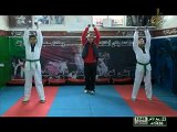 برنامج الجسم السليم الحلقة 52 تمارين السلم الارضي نور الشام taekwondo