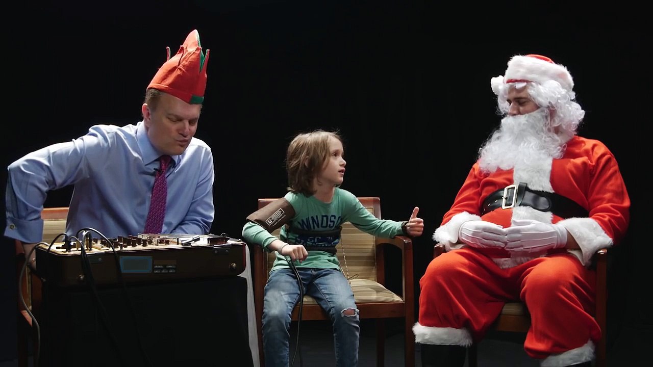 What Happens When Santa Hooks Kids Up To Lie Detectors