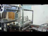 automatic blister forming cutting stacking machine, making pvc bubbles