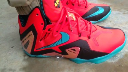 Nike Lebron 11 Elite Hero on Feet