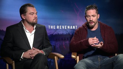 Leonardo DiCaprio and Tom Hardy Exclusive Interview - THE REVENANT (2015)