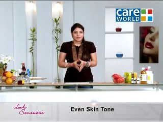 DIY face mask for even skin tone