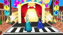 Frozen Elsa And Anna Hokey Pokey Dance For Children | Hokey Pokey Nursery Rhymes for Babie
