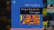 Meylers Side Effects of Psychiatric Drugs
