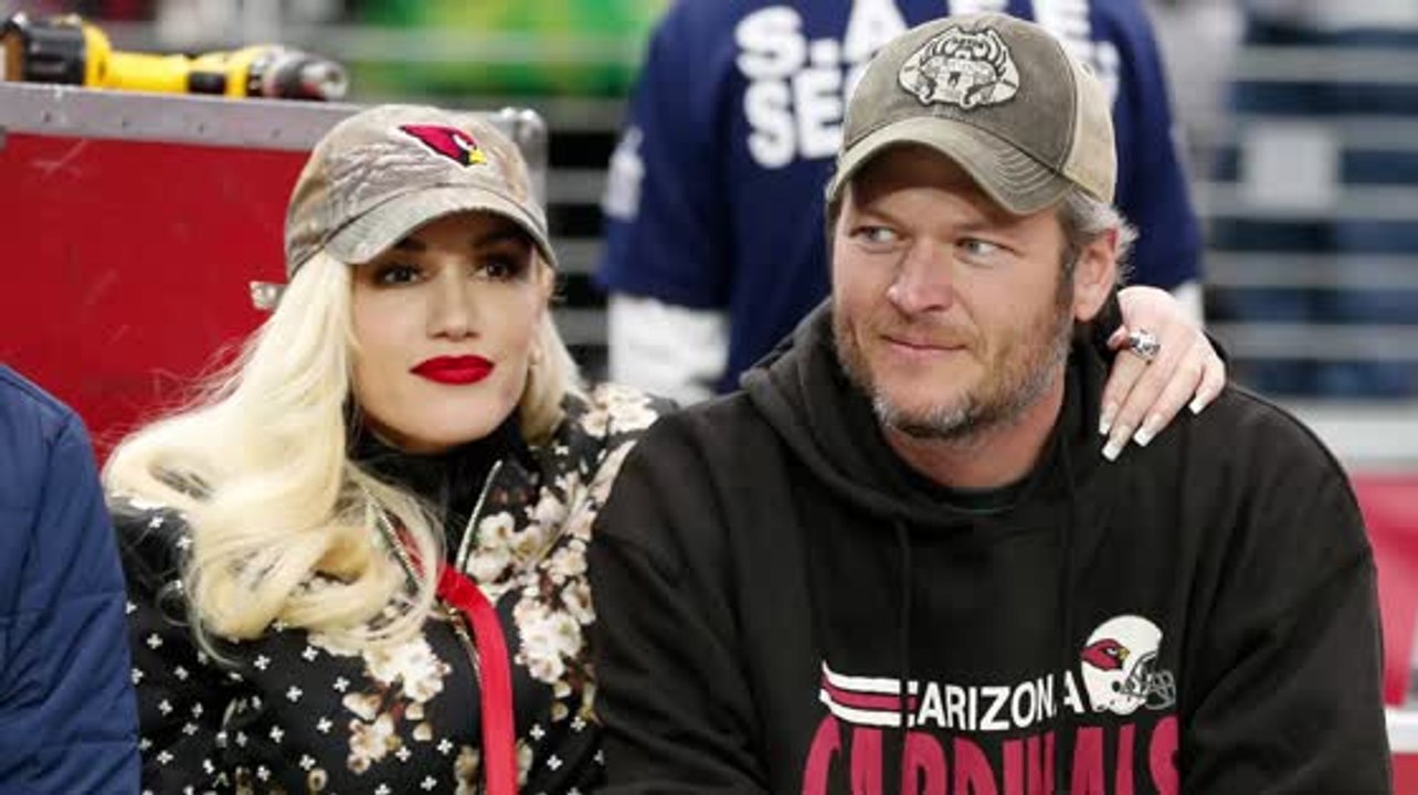 Gwen Stefani und Blake Sheltons romantisches Football-Date