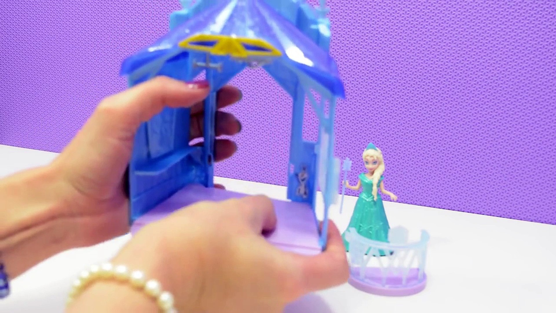 brinquedo Frozen em Português - Brinquedo Quarto da Elsa do Frozen - Turma kids disneysurpresa