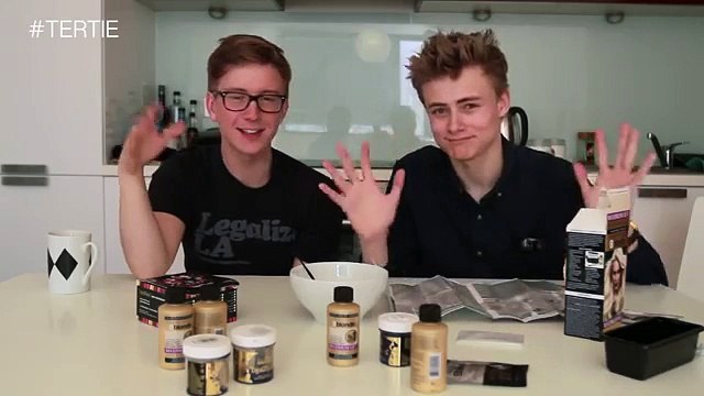 Bleaching My Hair 50 Shades of Gay (ft Bertie) Tyler Oakley