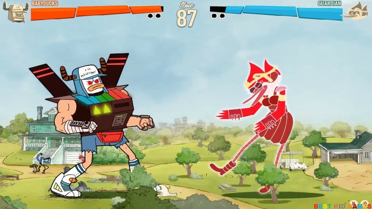 Regular Show Gameplay Episode - Battle Of The Behemoths Game - Best Kid Games