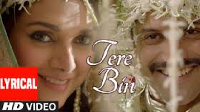 Tere Bin Lyrical Video Song Wazir Farhan Akhtar, Aditi Rao Hydari Sonu Nigam, Shreya Ghoshal