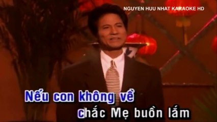 Karaoke Xuân Này Con Không Về Chế Linh HD