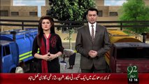 Karachi Hydrant Mafia Ky Khilaf Ihtajaj – 29 Dec 15 - 92 News HD