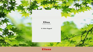 Read  Elissa Ebook Free