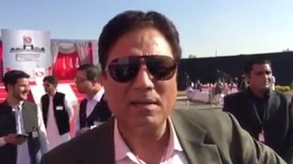 Naeem Bukhari Amazing Words for Imran Khan at SKMCH Peshawr