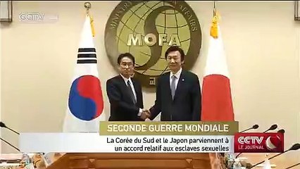 La Corée du Sud et le Japon parviennent à un accord relatif aux esclaves sexuelles