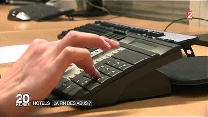 Les abus des hôtels pointés du doigt par le 20h de France 2 - Regardez