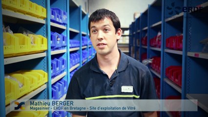 Informatisation de la gestion des stocks ERDF