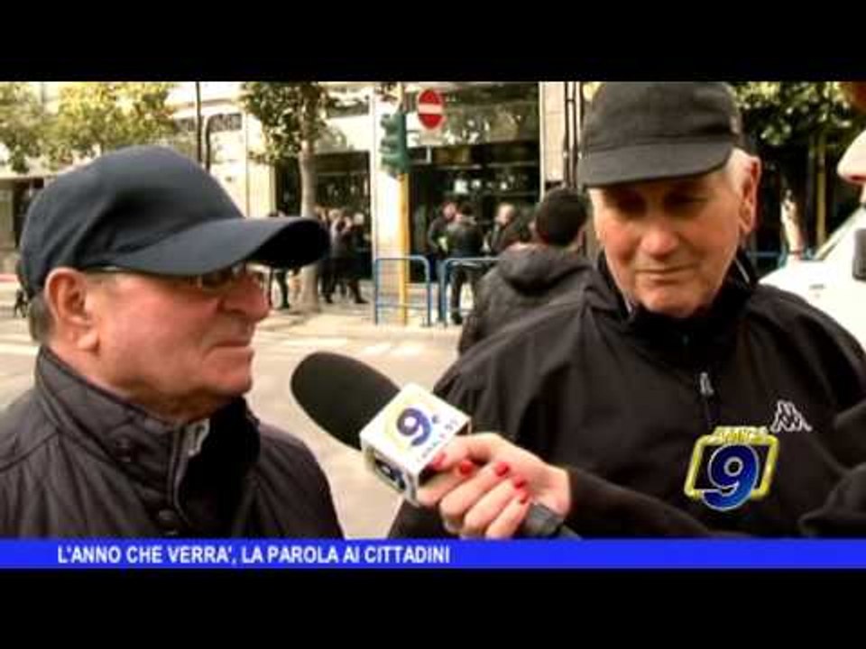L'anno che verrà, la parola ai cittadini