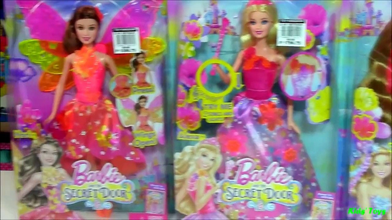 Barbie and the Secret Door Alexa, Romy, Nori Barbie Doll Collection