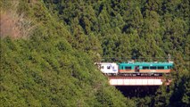 物凄い所を走る南海高野線 笠木橋梁 特急こうや・天空・2300系など Nankai Koya line (Koya-san)
